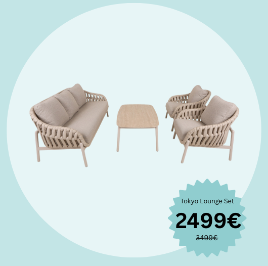 Solo Garden Furniture Set CLASSIC TEAK